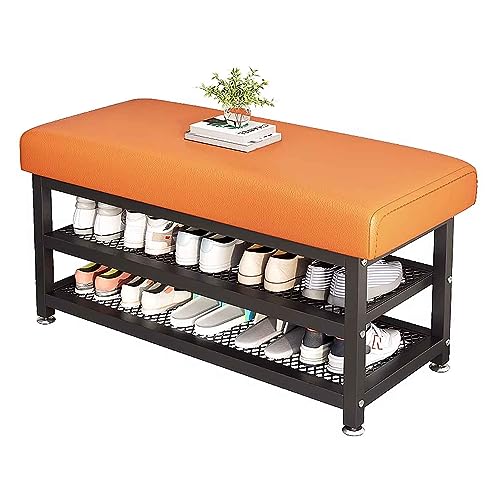 Banc d'entrée avec rangement à chaussures pour stopper le désordre et s'asseoir confortablement