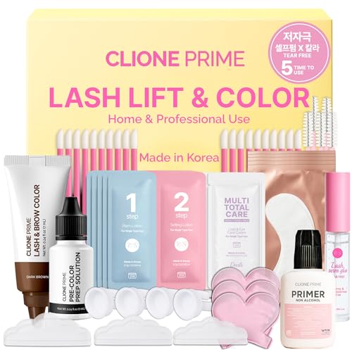 C.V.C Lab Korean At Home Eye Lash Lift and Color Kit