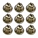 Produktbild SUPVOX 15 stücke 38mm Handwerk Glocken Groß DIY Glocken Vintage Bronze Jingle Bells für Hund Töpfchen, Einbruch, Machen Windspiele, Weihnachten Glocke