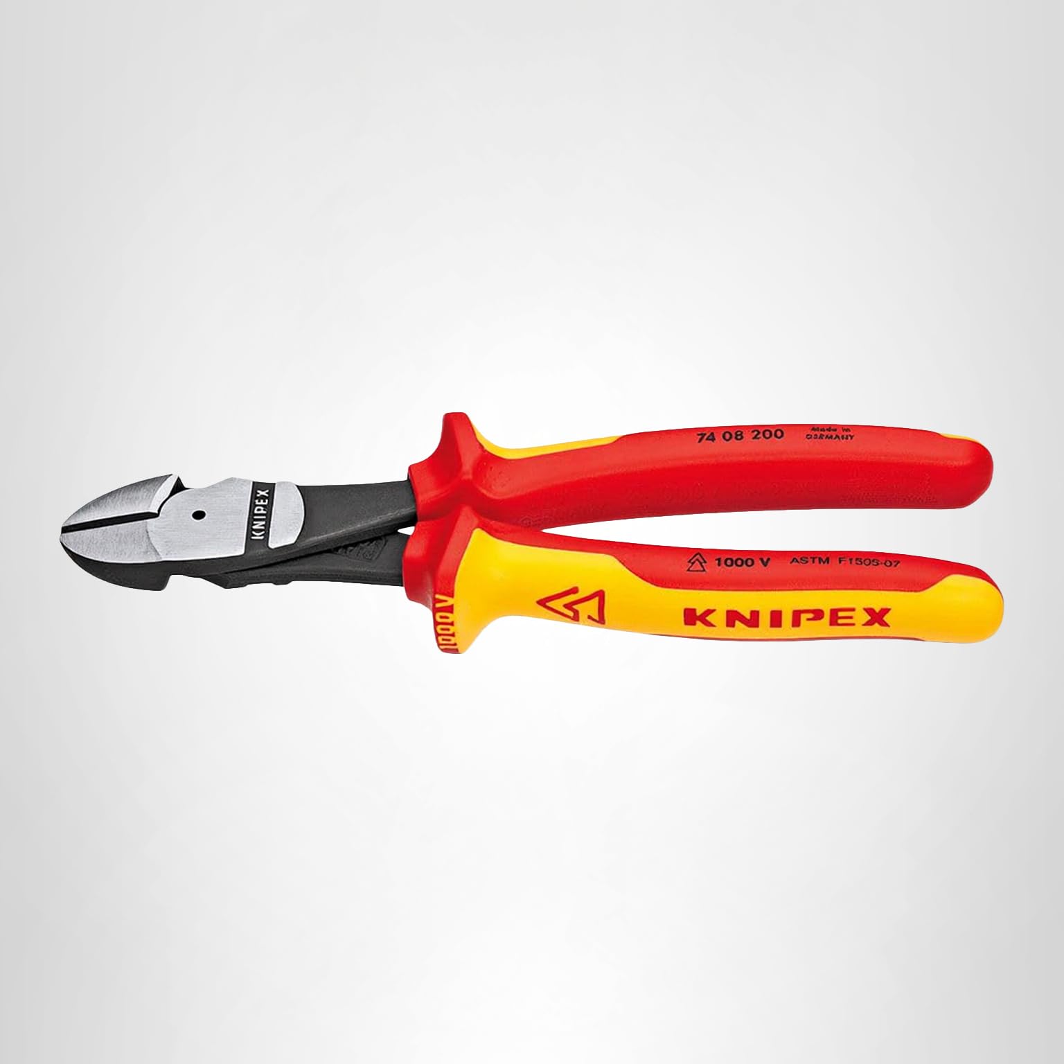 Knipex 7408250SBA 10-Inch High Leverage Diagonal Cutters - 1000