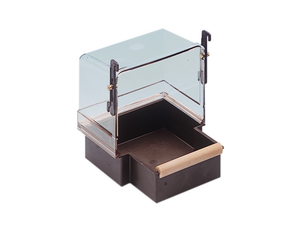 Baignoire pour perruche Nobby plastique transparent cage