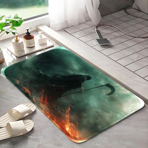 Tapis de bain mousse à mémoire de forme pour sortie de douche moderne