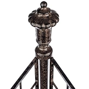 H Potter Metal Garden Screen Trellis for Climbing Plants for Privacy Garden Flowers Vines Roses Clematis H Potter Metal Garden Screen Trellis for Climbing Plants for Privacy Garden Flowers Vines Roses Clematis