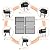 Cast Iron Cooking Grate for Camp Chef PG24 DLX SE24 PG24XT SG24 Series, for Traeger Pro 22 575 Lil' Tex Elite Pellet Grill Accessories, Replaces for Camp Chef Parts, for Camp Chef PG24 Grill Parts