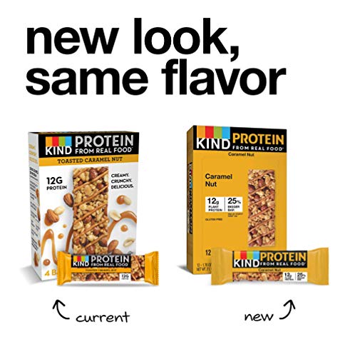 Image of KIND Protein Bars, Gluten Free, g Protein,1.76oz, Toasted Caramel Nut,12 Ounce