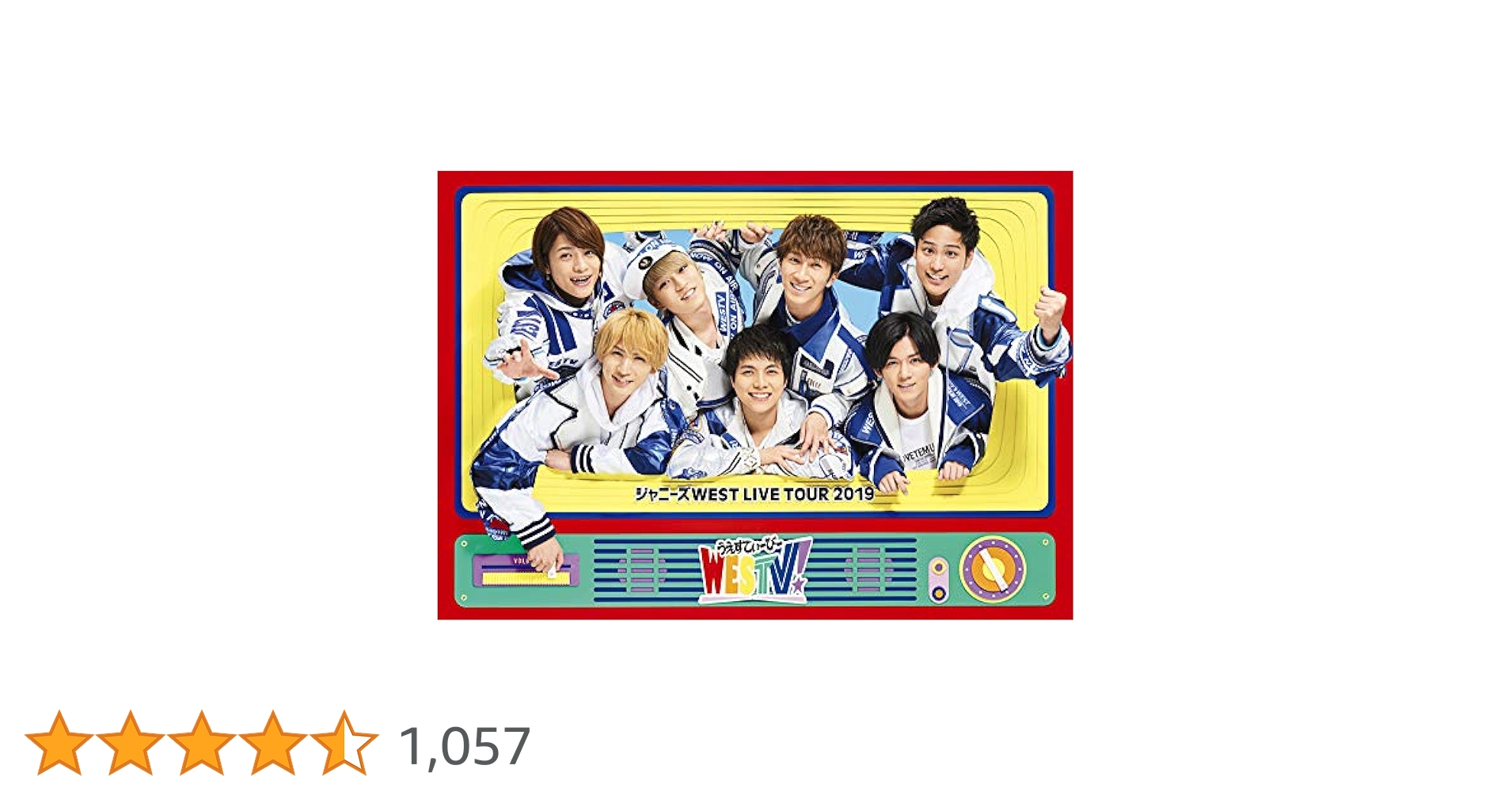 Amazon.co.jp: ジャニーズWEST LIVE TOUR 2019 WESTV! (DVD通常
