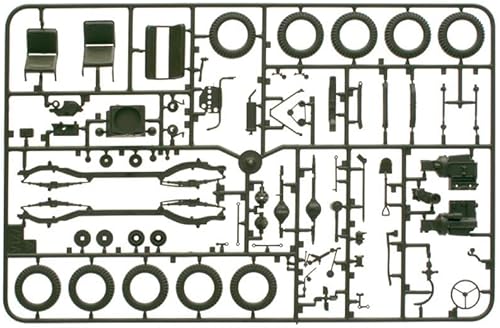Miniatura 10 de (ITALERI) 3635 Willys Jeep MB 80 aniversario 124 Kit de modelo