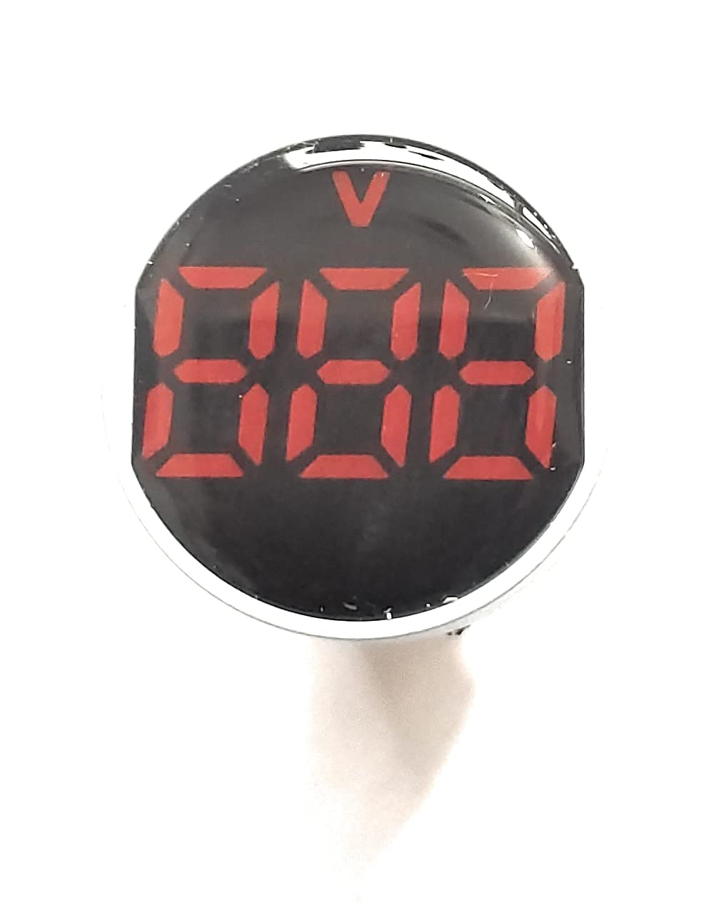 Robin Teper Volt Metar Red 0005 LED Digital Display Gauge Volt Digital,Voltage Meter Indicator,Signal Lamp,Voltmeter Lights Tester Combo Measuring Range 60-500V AC, 22 mm (Red) (B07X6R9F9S) Amazon Price History, Amazon Price Tracker