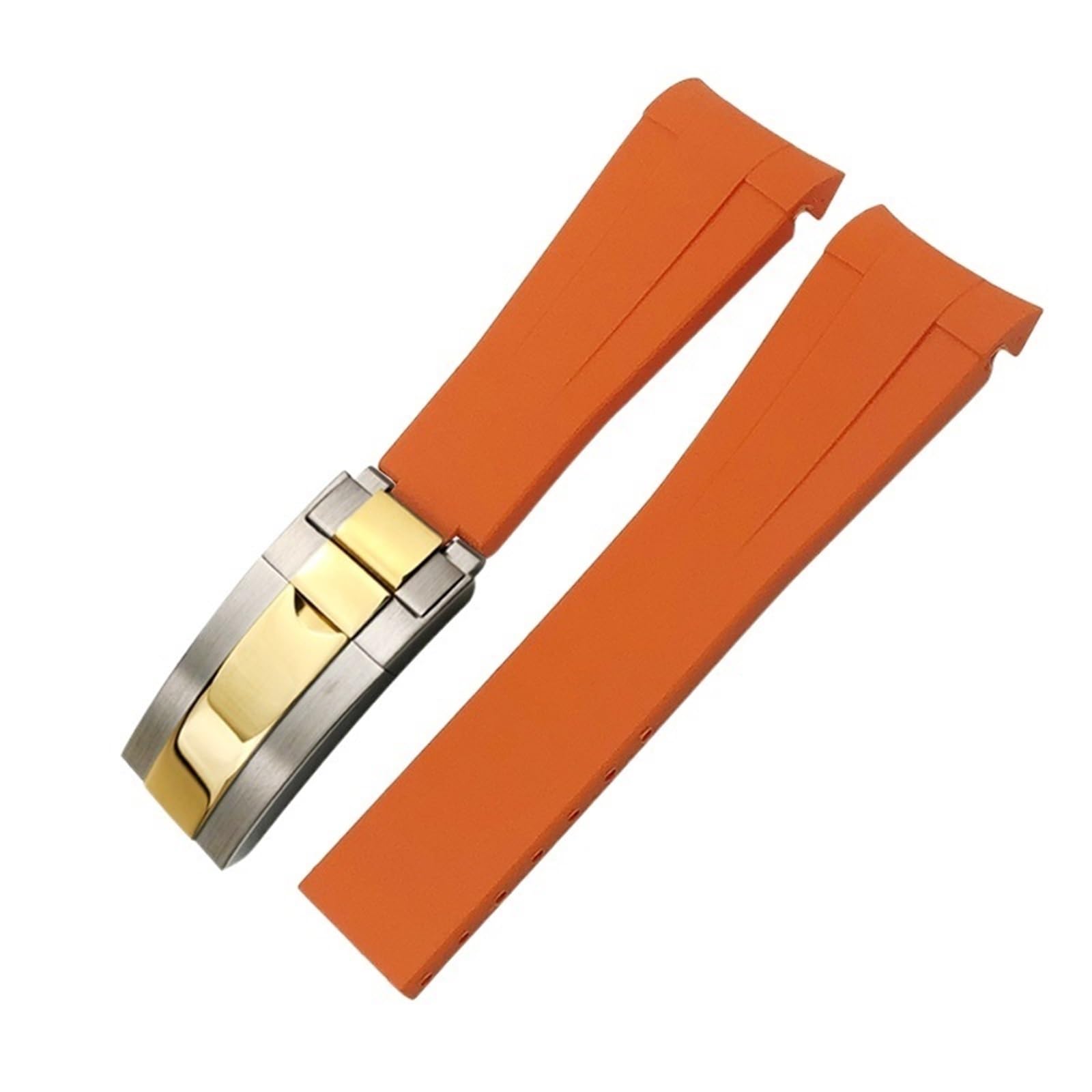 Bracelet montre caoutchouc 21mm agate premium pour Rolex Submariner - 8