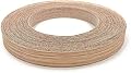 Edge Supply Red Oak 1/2 inch X 50 ft Roll of Plywood Edge Banding – Pre-glued Real Wood Veneer Edging – Flexible Veneer Edging – Easy Application Iron-on Edge Banding for Furniture – Made in USA