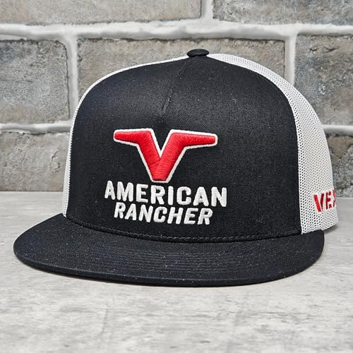 Image of Vexil American Rancher Adjustable Snapback Western Lifestyle Rodeo Southwest Inspired Meshback Hat