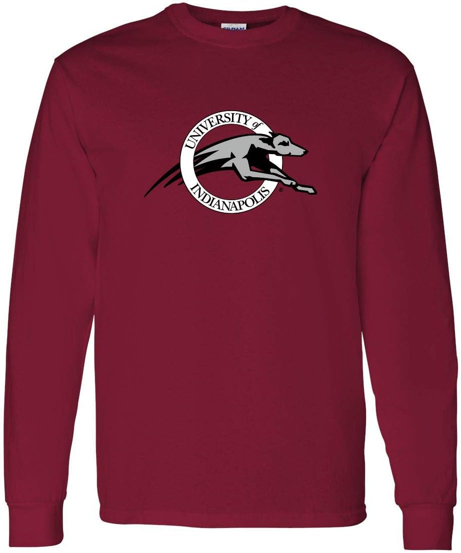 CreateMyTee | University of Indianapolis Full Circle Logo Long Sleeve |