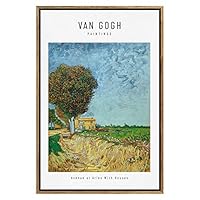 SIGNWIN Framed Canvas Wall Art Famous Paintings Canvas Prints Home Artwork Decoration for Living Room,Bedroom - 16