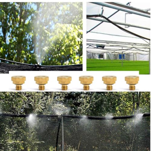 Buse de brumisation en laiton durable 0.3 mm basse pression 50 pcs - 8