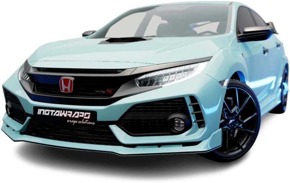 3M Car Wrap Roll 2080 Gloss Sky Blue | G77 | (Sample 3in x 5in) | Automotive Vinyl Wrap for Cars - Car Interior Wrap & Exterior