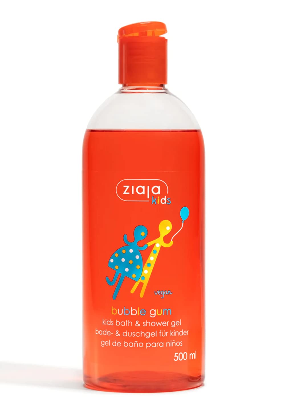 ZIAJA zestaw pielęgnacyjny dla dzieci, Gel De Baño Para Niños Goma De Mascar - 500 Ml