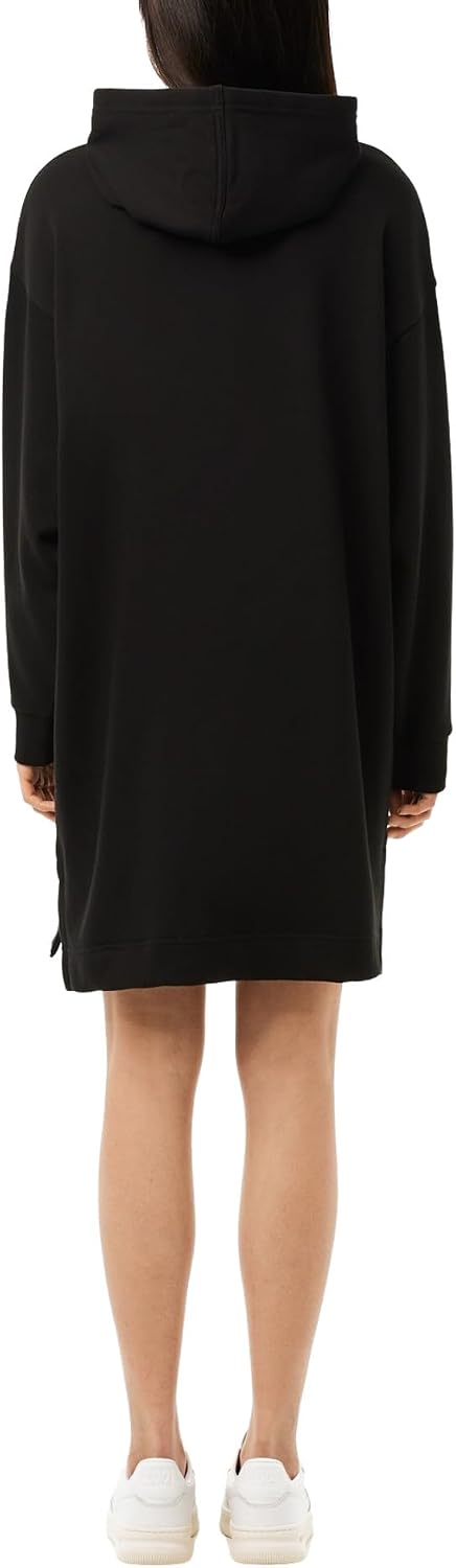 Lacoste Women's Oversized Fleece Sweatshirt Dress