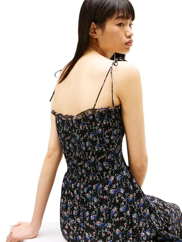 Image of Tommy Jeans Women's Maxi Sundress with Floral Print