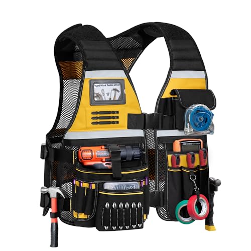 Trahzia Reflective Safety Tool Vest