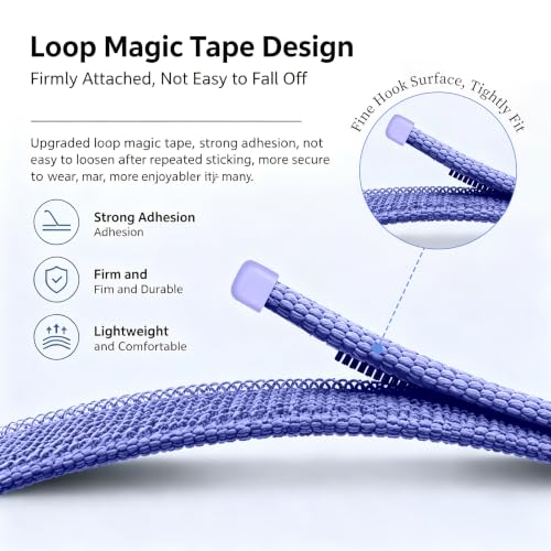 Image of Nylon Sport Band Compatible with Google Fitbit Air,Soft Breathable Wristband Replacement Compatible with Fitbit Air Fitness,Micro-Adjustable Performance Loop for Screenless Tracker
