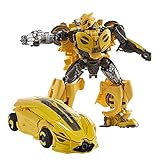 La figura y el embalaje están inspirados en la icónica escena de Cybertron Falls.