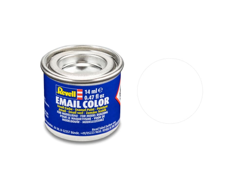 Revell Paint - 32105 - Matte White RAL 9001 - 14ml Can