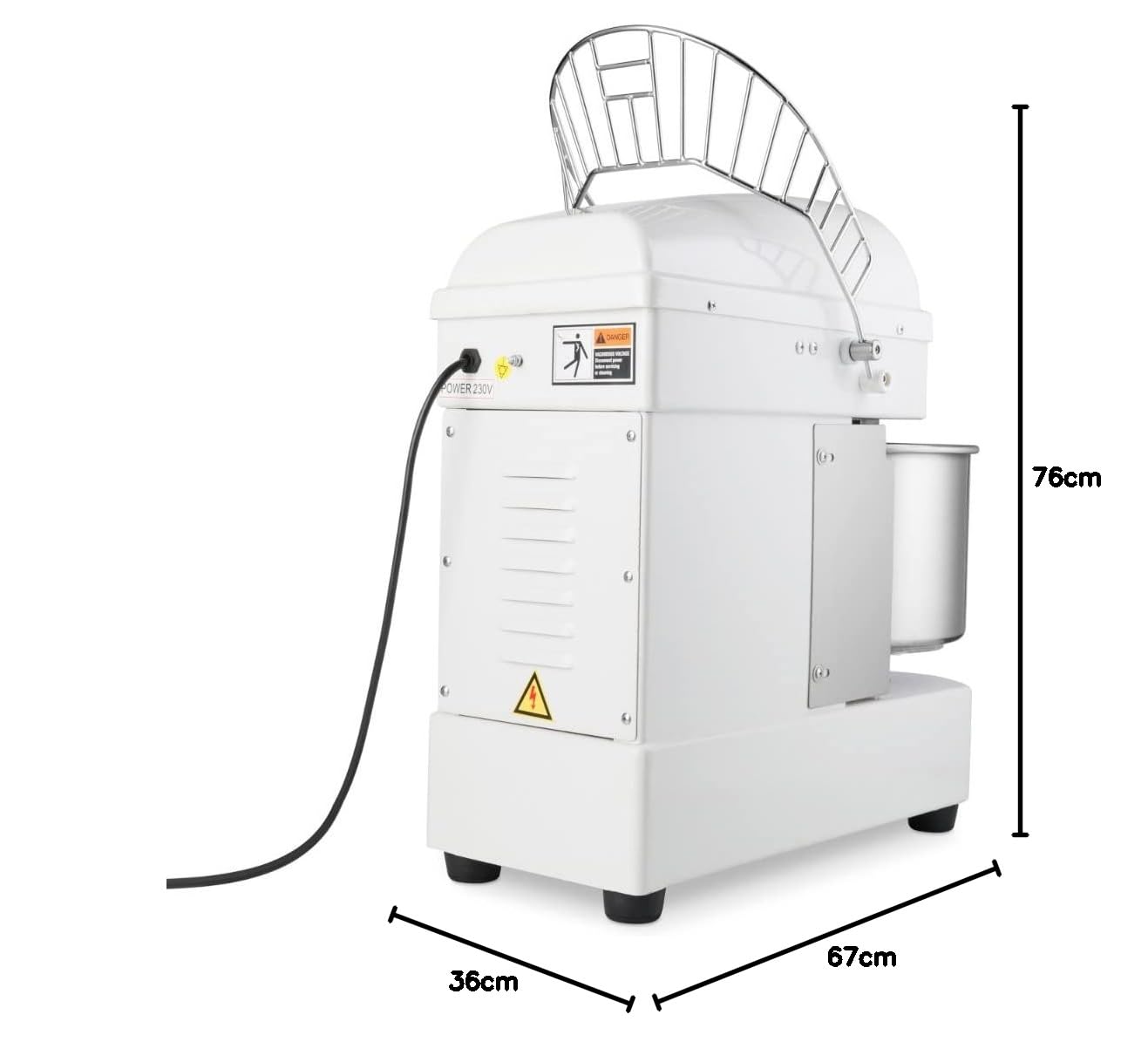 Maxima Amasadora en espiral - 10 l - 6 kg de masa