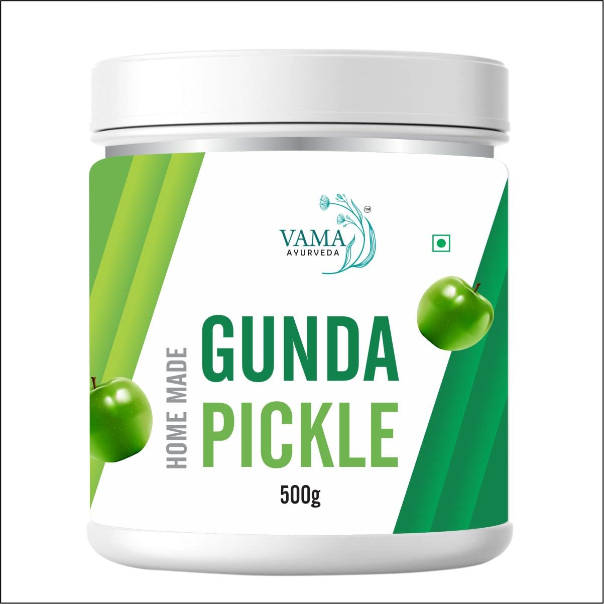 Vama ayurveda Gunda Pickle / Aachar - 500 gram | Traditional Homemade Taste | Gunda (Lesua / Lasuda) Achar Pickles | Indian Cherry Pickle | Glue Berry Pickle- Pack of 1 (B09J2DSF3L) Amazon Price History, Amazon Price Tracker