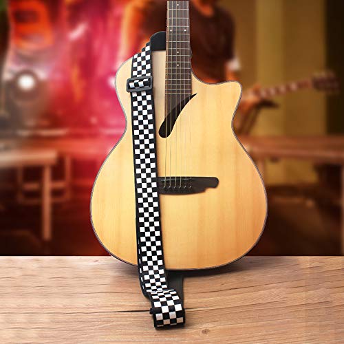 Sangle De Guitare En Coton Sangle De Guitare RéGlable Confortable Et Respirante Convient Pour Guitare éLectrique Guitare Acoustique Guitare Occidentale - Les Beatles, Paul McCartney, John Lennon, RIngo Starr, George Harrison Sangle De Guitare En Coton Sangle De Guitare RéGlable Confortable Et Respirante Convient Pour Guitare éLectrique Guitare Acoustique Guitare Occidentale – Image 3