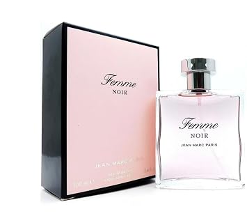 Femme Noir Eau de Parfum Spray for Women 100 ml 3.4 fl oz, Long-Lasting Floriental Perfume with Strawberry, Rose & Vanilla Notes