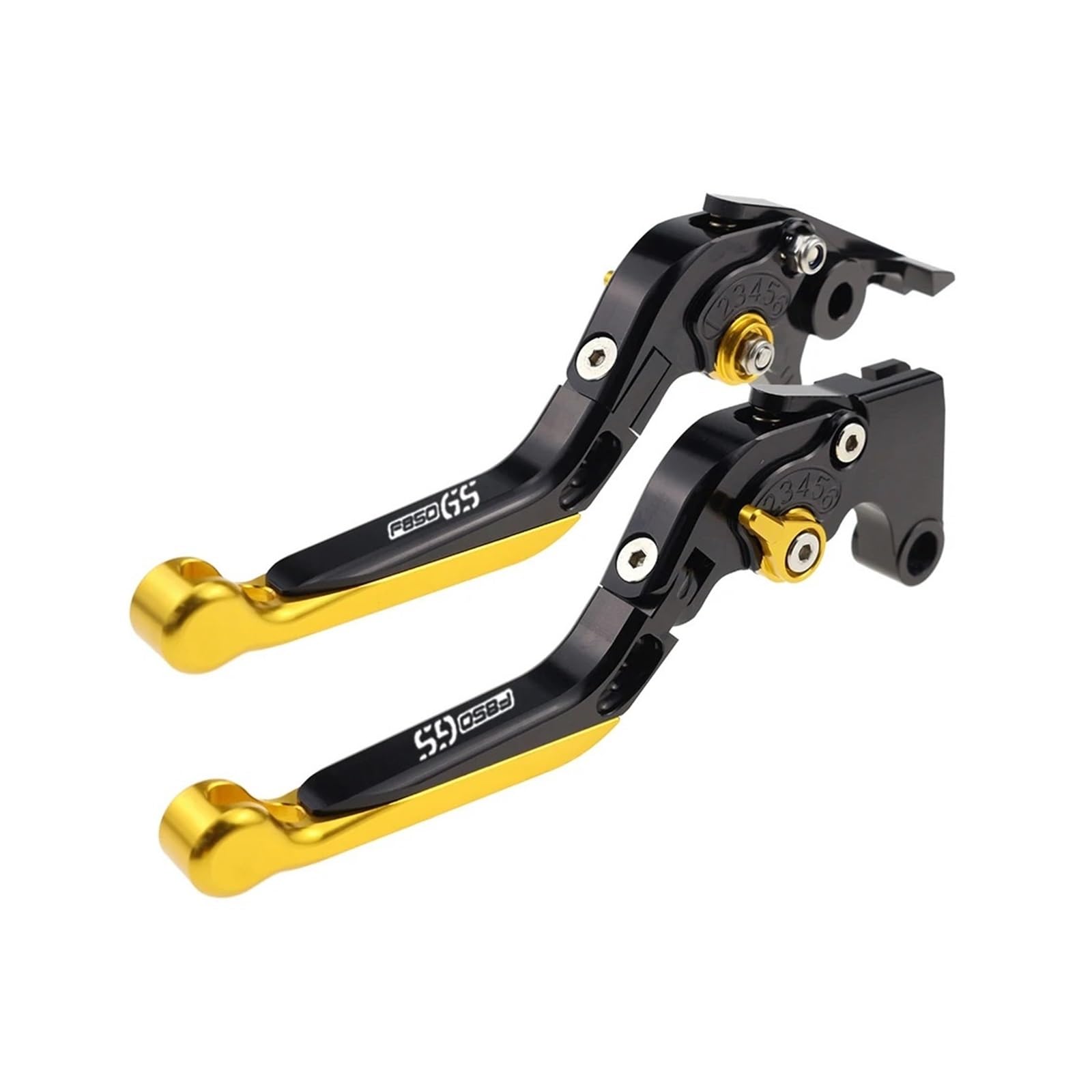 Yxbswbjd 13 Aluminum Alloy Folding Brake Lever For F850gs Motorcycle Folding Extendable Brake Clutch Levers(13)