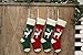 Yostyle Christmas Stockings, Big Size 3Pack 18-Inch Xmas Stockings Decorations, Gnomes Santa Xmas Character for Holiday Decorations, Christmas Hanging Stockings Socks for Family Holiday Season Decor