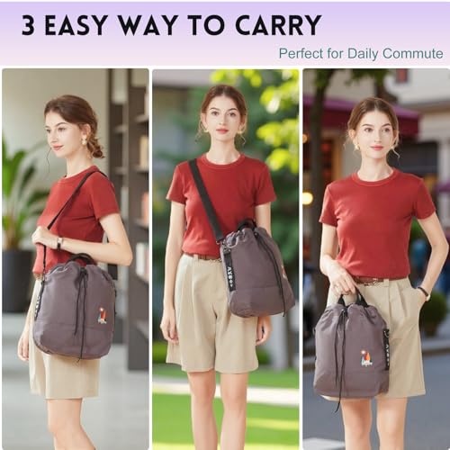 Image of Women Canvas Tote Handbags Casual Shoulder Work Bag Crossbody Bag with Sunshine Embroidery