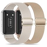 EverAct Correa Elástica Compatible con Samsung Galaxy Fit 3 - Pulsera de Repuesto SM-R390 Nylon Deporte para Hombre