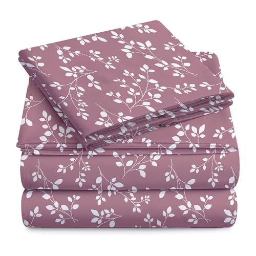 Listado de Juego de Sabanas Individuales que puedes comprar esta semana. 42 Comfort Mills Juego de Sábanas Individual de 3 Piezas, Microfibra Suave 100% Poliéster, Sábana Plana, Sábana de Cajón y Funda