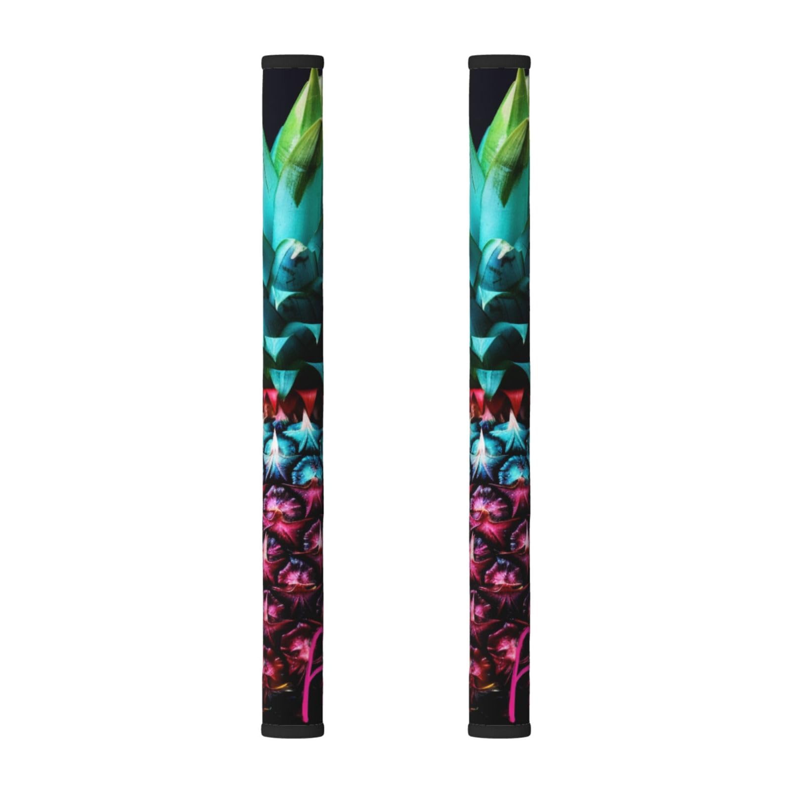VGFJHNDF Refrigerator Door Handle Covers 2-Pack, Colorful Fruit Pineapple Printed Protect and Decorate for Fridge Ovens Dishwashers