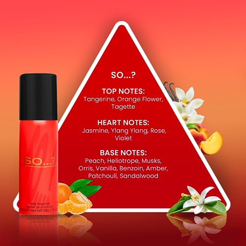So…? Womens Mini Galore Body Mist Body Spray Fragrance Gift Set 4 x 50ml - Image 6