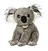 Aurora World-Aurora, 26214, MiYoni Koala, 23cm, Peluche, Gris, Color Black and White