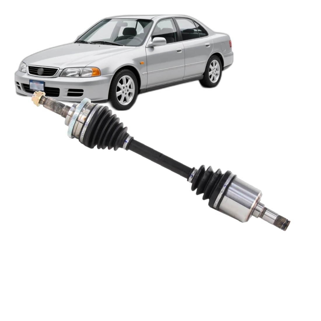 ま Amazon.com: Front Left CV Axle Shaft for Mazda 626 1988 1989 1990