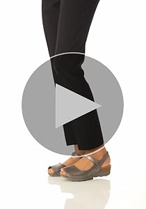 Amazon.com | Dansko Marcy Slip-On Wedge Sandal for Women
