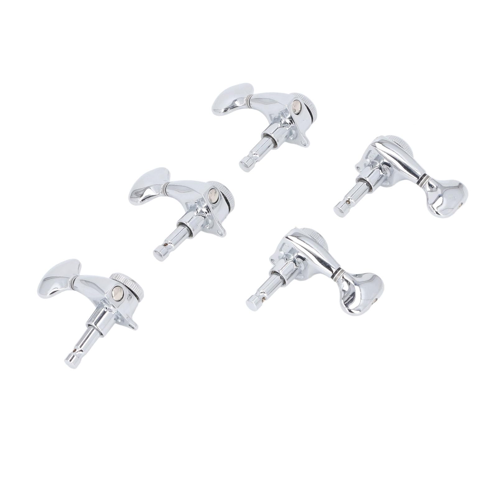 Clavijas de Afinación de Guitarra, 6 Piezas Afinador de Bloqueo de Guitarra con Relación de Engranaje 1:21, Clavijas de Afinación de con Lubricación Sellada y Accesorios de Instalación para