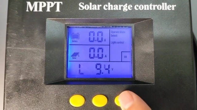 Produktbild von BuyWeek 100A MPPT Solarladeregler – 12/24/36/48V, 100V PV Eingang, LCD & Dual USB, Für Blei-Säure & Lithium