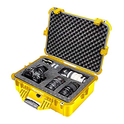 Apache 4800 Weatherproof Protective Case - X-Large (Yellow)