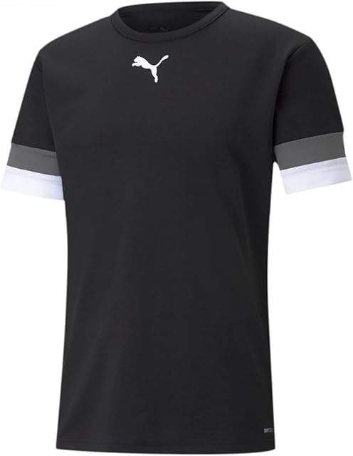 Puma Mężczyźni TeamRISE Jersey Koszulka, Czarny, M