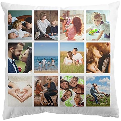 Personalised Photo Pillow Cushion Cover Sofa Home Décor Custom Gift Birthday Wedding Keepsake Cover