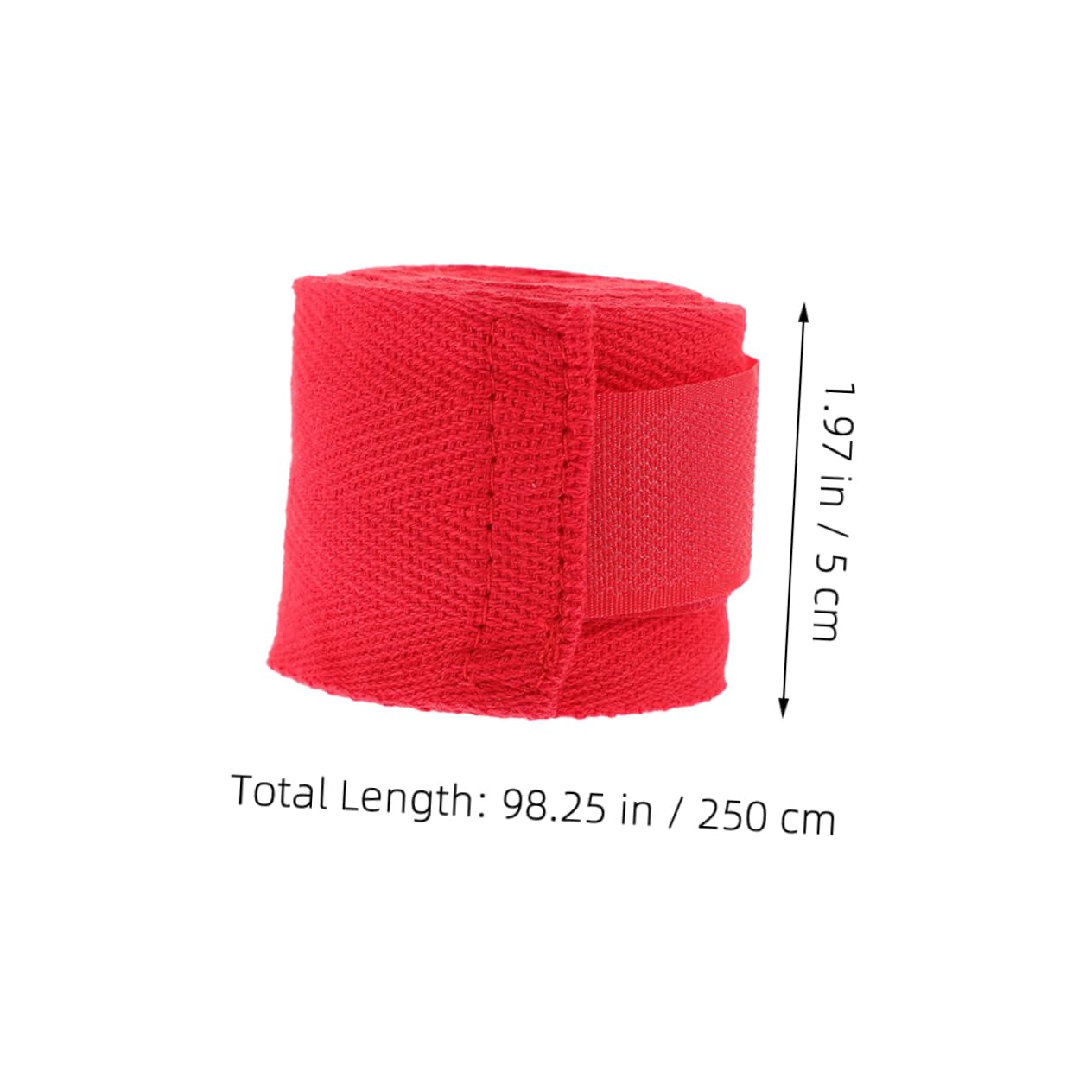 ibasenice Boxing Hand Wraps Set Men's Cotton Wraps Wrist Protection Breathable Sweat Absorbent Adjustable for Boxing Kickboxing Training