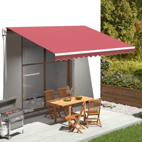Toldo de repuesto para toldo, 430 x 295 cm, duradero, resistente a la intemperie, para patios y jardines