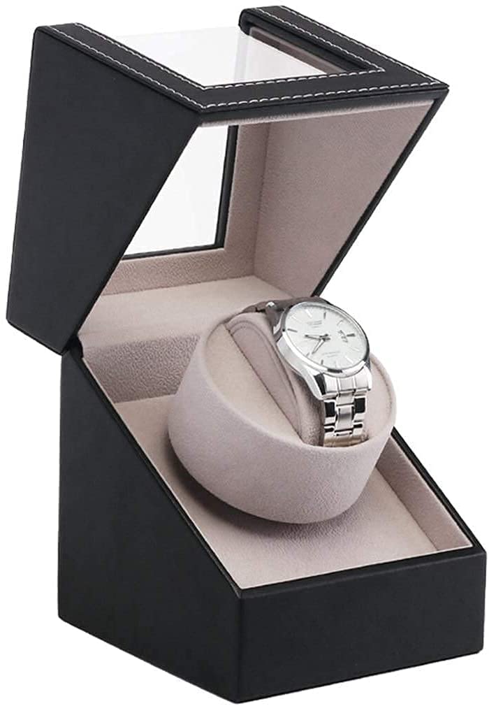 Caricatore Automatico per Orologi, Caricatore Automatico per Orologi, Supporto per agitatore Motore di Classe Nera, Display per Scatola di Gioielli con avvolgimento Meccanico Beautiful Scenery