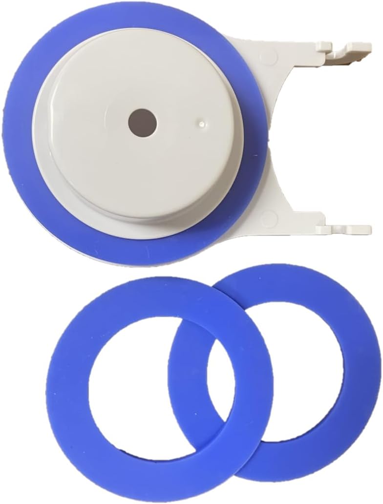 Jacuzzi HF04000-Compatible Flapper with 2 Extra Seals by Nuflush