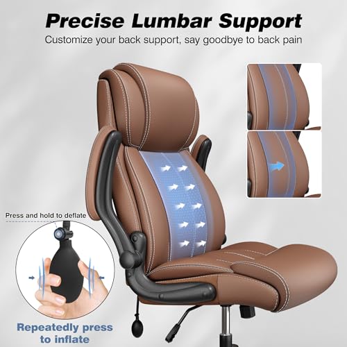 Luxury leather executive chair